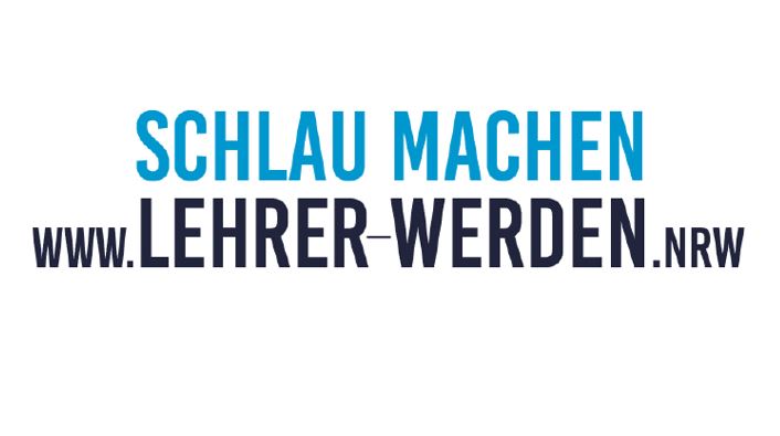 Logo der Kampagne zur Lehrkräftegewinnung des Schulministeriums NRW