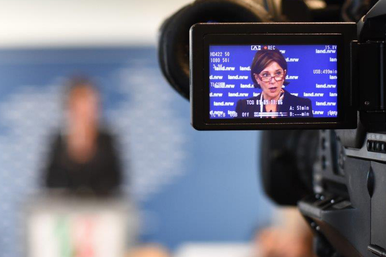 Pressekonferenz Kamera MSB Pressekonferenz Kamera MSB