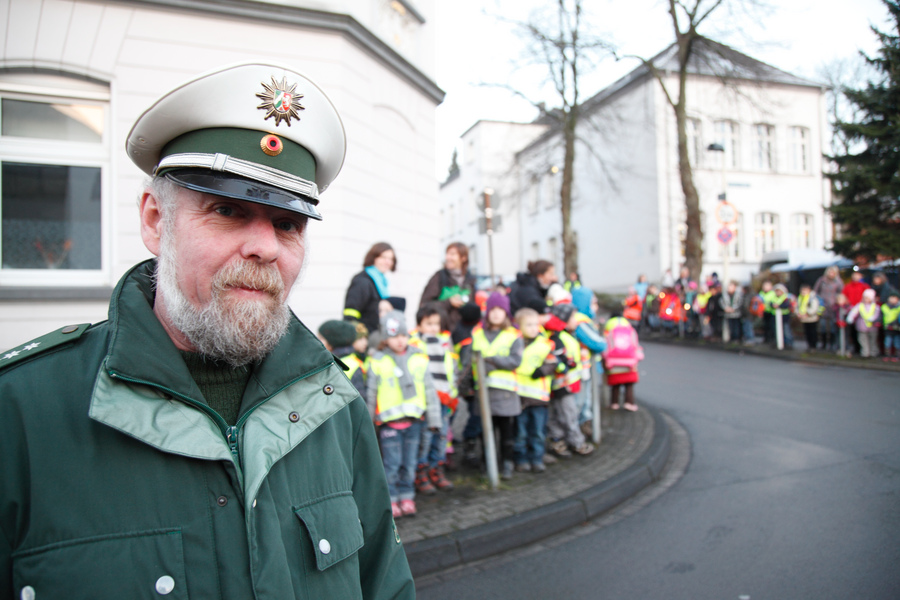 Verkehrsübung in Solingen (© Alex Büttner)