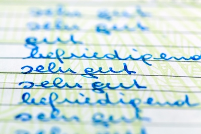  Fast 2,1 Millionen Halbjahreszeugnisse 