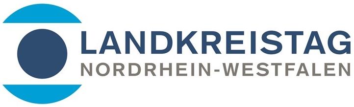 Logo mit dem Schriftzug "Logo Landkreistag Nordrhein-Westfalen"