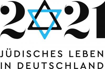 Logo des Themenjahres "321-2021. 1.700 Jahre Jüdisches Leben in Deutschland"