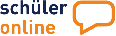 Logo von Schüler Online mit einer leeren Sprechblase