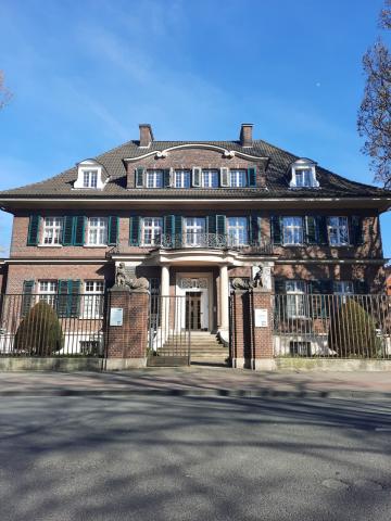 Foto zeigt die Villa ten Hompel in Münster