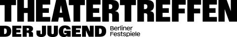 Logo mit dem Schriftzug "Theatertreffen der Jugend - Berliner Festspiele"