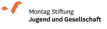 Logo mit dem Schriftzug "Montag Stiftung - Jugend und Gesellschaft".