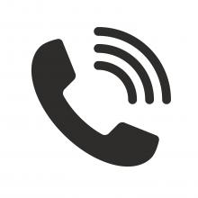 Grafische Darstellung eines Telefonhörers Grafische Darstellung eines Telefonhörers