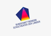 Logo mit dem Schriftzug "Bundeswettbewerb Schultheater der Länder"