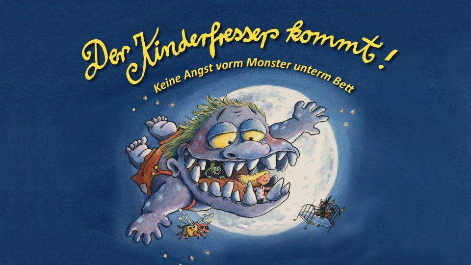 Illustration Der Kinderfresser kommt