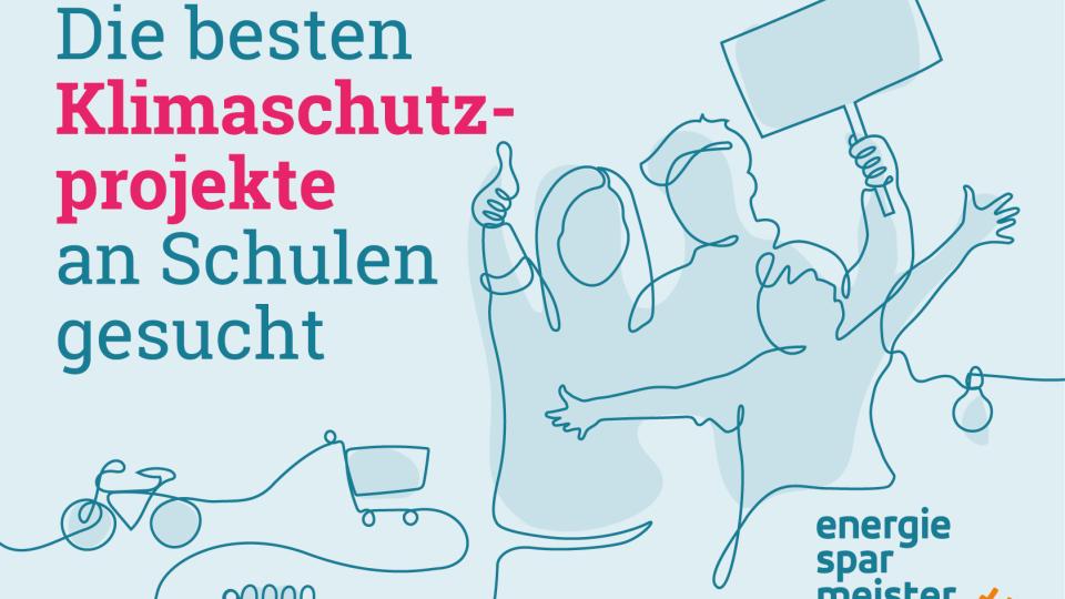 Logo für den Wettbewerb "Energiesparmeister" 2024. Logo für den Wettbewerb "Energiesparmeister" 2024.