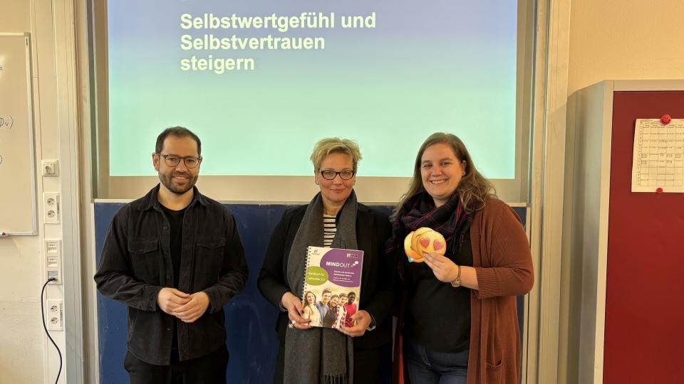 Am Elsa-Brandström-Gymnasium in Oberhausen hilft das Programm "MindOut", die sozialen Fertigkeiten der Schülerinnen und Schüler zu stärken.