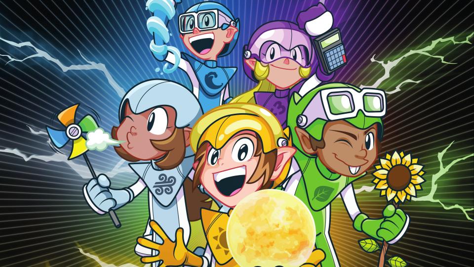 Die PowerWichtel sind auf Mathe-Mission zur Energie der Zukunft.