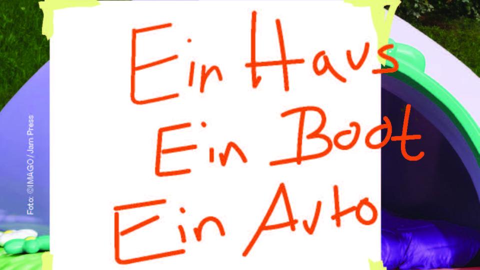 Der aktuelle Deutsche Jugendfotopreis steht unter dem Motto "Ein Haus. Ein Boot. Ein Auto. Und was siehst du? Zeig uns deine Perspektive!"