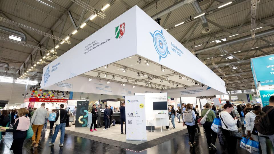 Stand des Schulministeriums auf der didacta 2026