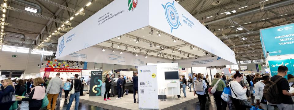 Stand des Schulministeriums auf der didacta 2026