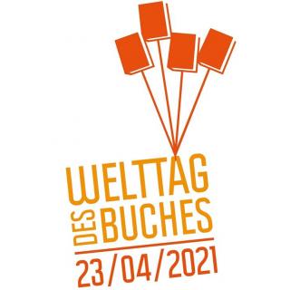 Logo "Welttag des Buches 2021"