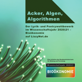 Logo des Wettbewerbs Acker, Algen, Algorithmen im Wissenschaftsjahr 2020/21