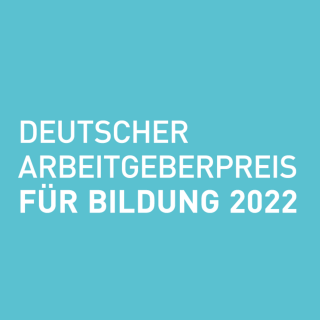 Logo des Deutschen Arbeitgeberpreises für Bildung 2022