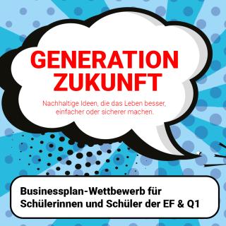 Das Titelbild des Wettbewerbs changes.AWARD zeigt den Slogan "Generation Zukunft"