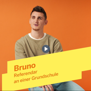 Bruno, 26, erzählt, warum er Lehrer geworden ist.