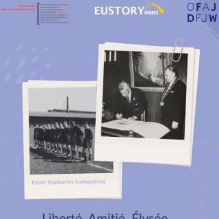 Alte Fotos zeigen, wie sich die Nachbarländer Frankreich und Deutschland zwischen 1945 und 1963 einander angenähert haben.