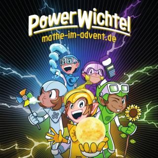 Die PowerWichtel sind auf Mathe-Mission zur Energie der Zukunft.
