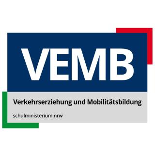 Logo mit dem Schriftzug Verkehrserziehung Mobilitätsbildung VEMB