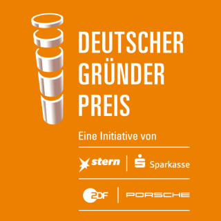 Logo des "Deutschen Gründerpreises" 